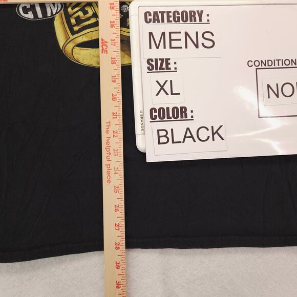 Chinatown Market Crew Neck Short Sleeve Graphic T Shirt Mens Size XL Black - Picture 8 of 9